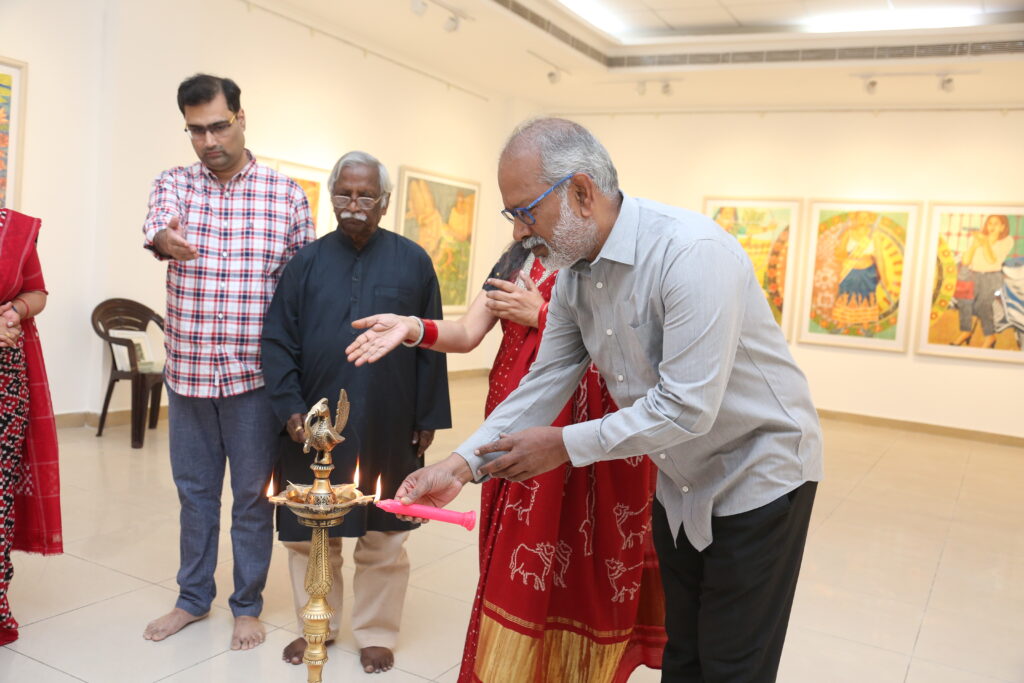 Solo Show Exhibition, Hyderabad, 2022